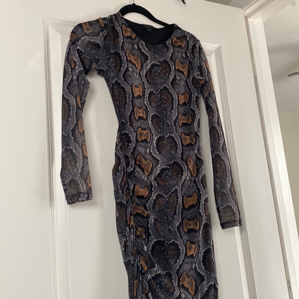 All Saints printed dress